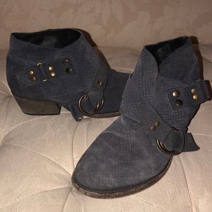 Free People suede bootie